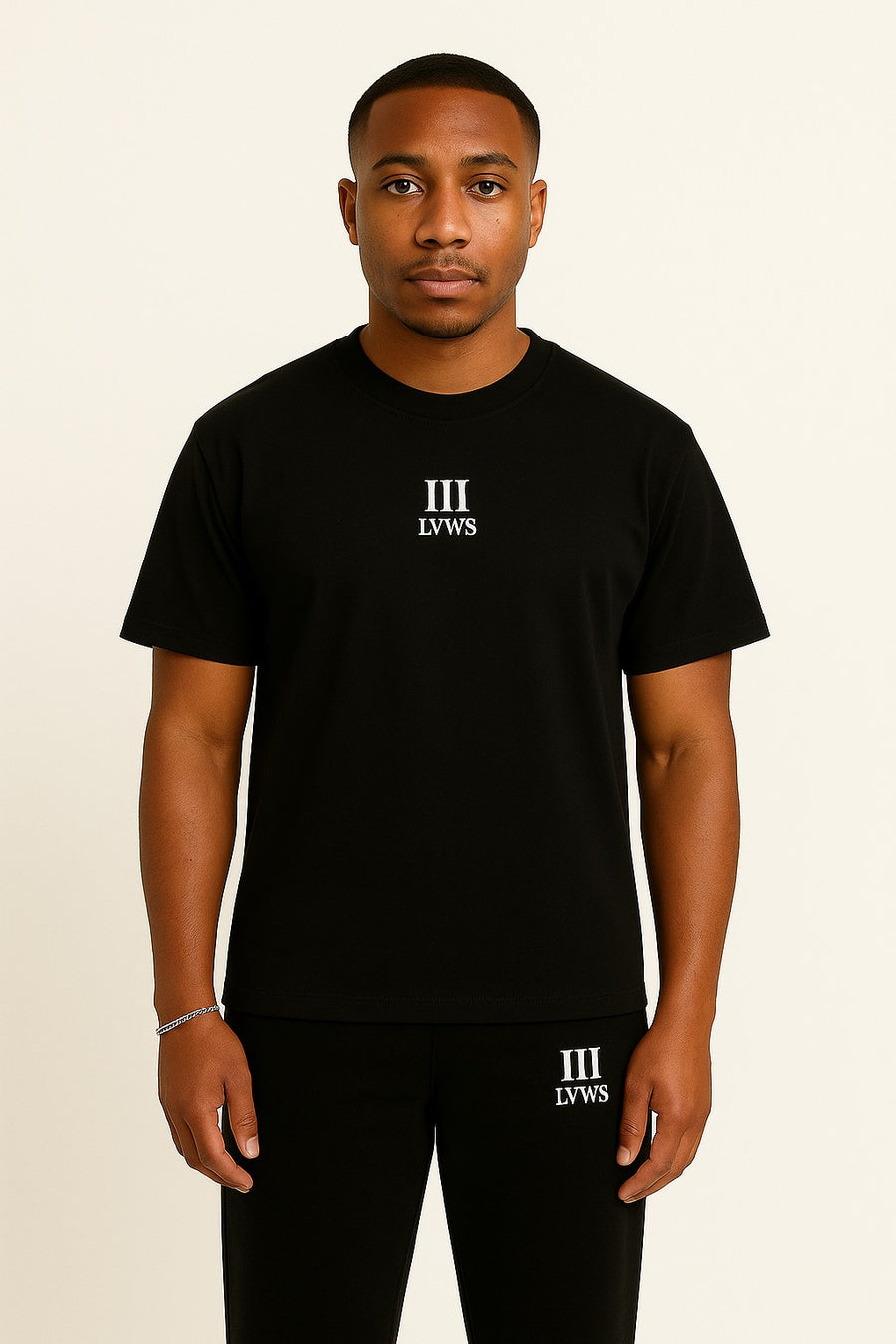 L.O.G.S Black LOGO T-shirt