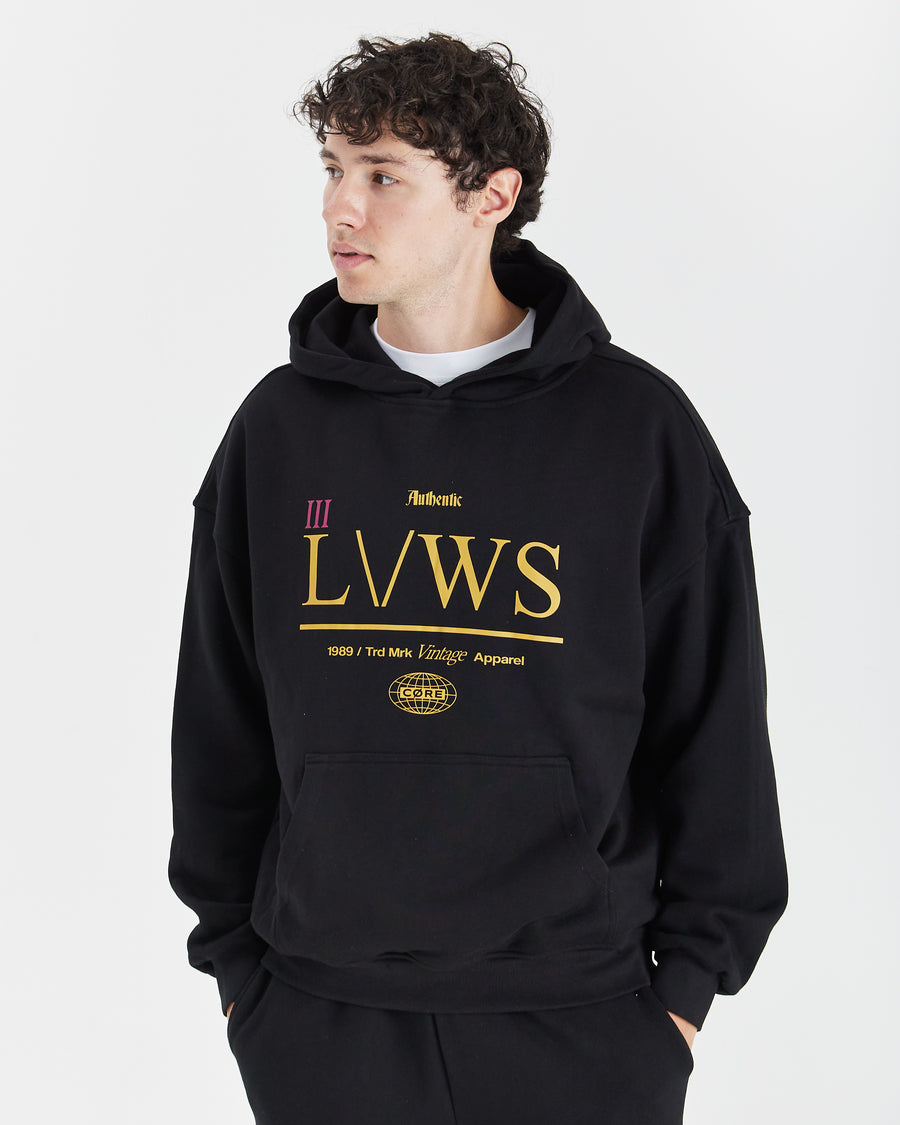 L.O.G.S Black hoodie