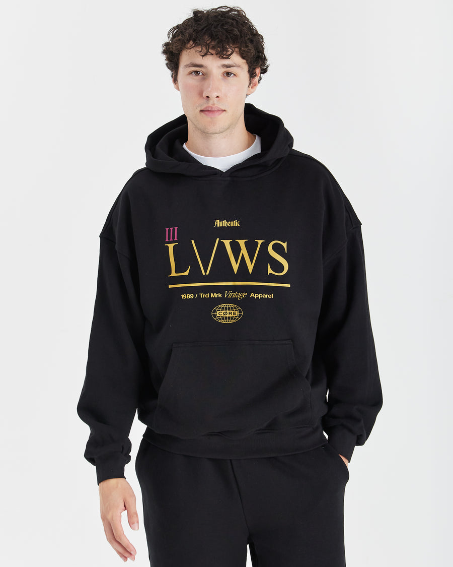 L.O.G.S Black hoodie